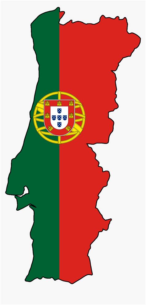 portugal land with flag